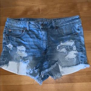 American eagle ripped shorts